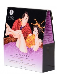 Соль для ванны Lovebath Sensual lotus, превращающая воду в гель - 650 гр. - Shunga - купить с доставкой в Пушкино