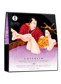 Соль для ванны Lovebath Sensual lotus, превращающая воду в гель - 650 гр. - Shunga - купить с доставкой в Пушкино