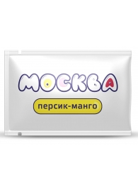 Универсальная смазка с ароматом персика и манго  Москва Вкусная  - 10 мл. - Москва - купить с доставкой в Пушкино