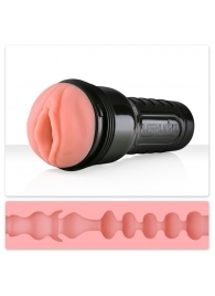 Мастурбатор-вагина Fleshlight - Pink Lady Mini-Lotus - Fleshlight - в Пушкино купить с доставкой