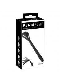 Черный гибкий уретральный стимулятор с вибрацией Vibrating Bendable Dilator - 13,5 см. - Orion - купить с доставкой в Пушкино