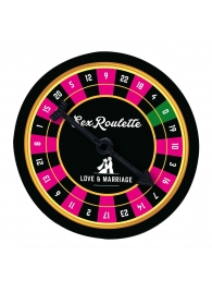 Настольная игра-рулетка Sex Roulette Love   Marriage - Tease&Please - купить с доставкой в Пушкино