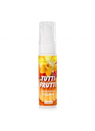 Интимный гель на водной основе Tutti-Frutti  Ванильный пудинг  - 30 гр. - Биоритм - купить с доставкой в Пушкино
