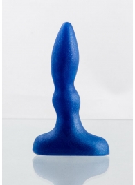 Синий анальный стимулятор Beginners p-spot massager - 11 см. - Lola Games - в Пушкино купить с доставкой