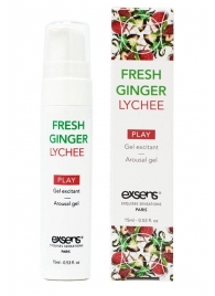 Возбуждающий гель Fresh Ginger Lychee Arousal Gel - 15 мл. - Exsens - купить с доставкой в Пушкино