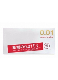 Ультратонкие презервативы Sagami Original 0.01 - 20 шт. - Sagami - купить с доставкой в Пушкино