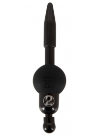 Черный уретральный вибростимулятор Vibrating Penis Plug - Orion - купить с доставкой в Пушкино
