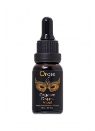 Возбуждающий гель для клитора ORGIE Orgasm Drops Vibe - 15 мл. - ORGIE - купить с доставкой в Пушкино