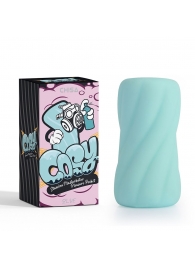 Аквамариновый мастурбатор Stamina Masturbator Pleasure Pocket - Chisa - в Пушкино купить с доставкой