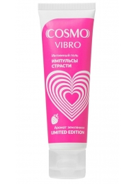 Возбуждающий гель на водно-силиконовой основе Cosmo Vibro с ароматом земляники - 50 гр. - Биоритм - купить с доставкой в Пушкино
