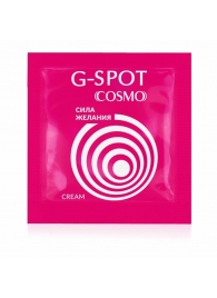 Стимулирующий интимный крем для женщин Cosmo G-spot - 2 гр. - Биоритм - купить с доставкой в Пушкино
