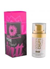 Возбуждающий гель Golden Chups с малиновым ароматом - 17 мл. - INTT - купить с доставкой в Пушкино