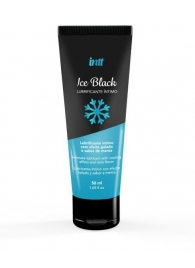 Лубрикант на водной основе Ice Black с ледяным эффектом - 50 мл. - INTT - купить с доставкой в Пушкино