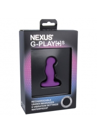 Фиолетовая вибровтулка Nexus G-Play+ S - Nexus Range - в Пушкино купить с доставкой