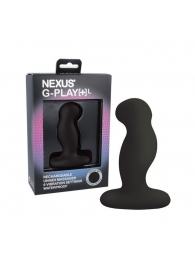 Черная вибровтулка Nexus G-Play+ L - Nexus Range - в Пушкино купить с доставкой