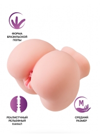 Реалистичный мастурбатор Giovanna - ToyFa - в Пушкино купить с доставкой