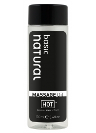Массажное масло для тела Natural Basic - 100 мл. - HOT - купить с доставкой в Пушкино