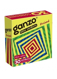 Микс-набор из 30 презервативов Ganzo Mixed - Ganzo - купить с доставкой в Пушкино
