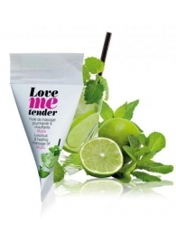 Съедобное согревающее массажное масло Love Me Tender Mojito с ароматом мохито - 10 мл. - Love to Love - купить с доставкой в Пушкино