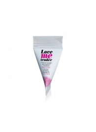Съедобное согревающее массажное масло Love Me Tender Cotton Candy с ароматом сладкой ваты - 10 мл. - Love to Love - купить с доставкой в Пушкино