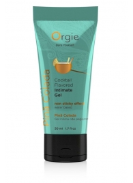 Съедобный интимный гель Orgie Lube Tube Cocktail Pina Colada - 50 мл. - ORGIE - купить с доставкой в Пушкино