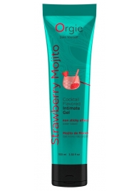 Съедобный интимный гель Orgie Lube Tube Cocktail Strawberry Mojito - 100 мл. - ORGIE - купить с доставкой в Пушкино