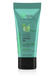 Съедобный интимный гель Orgie Lube Tube Cocktail Caipirinha - 50 мл. - ORGIE - купить с доставкой в Пушкино
