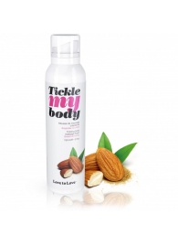 Массажная хрустящая пенка Tickle My Body Sweet Almonds с ароматом миндаля - 150 мл. - Love to Love - купить с доставкой в Пушкино