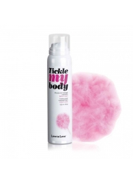 Массажная хрустящая пенка Tickle My Body Cotton Candy с ароматом сладкой ваты - 150 мл. - Love to Love - купить с доставкой в Пушкино