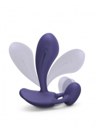 Темно-синий вибромассажер Witty P G Vibrator with Remote Control - Love to Love - в Пушкино купить с доставкой