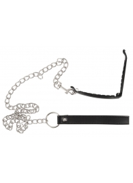 Зажим для половых губ с поводком Pussy Clamp With A Leash - Orion - купить с доставкой в Пушкино