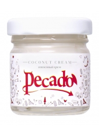 Массажная свеча Сoconut Cream - 35 мл. - Pecado - купить с доставкой в Пушкино