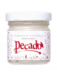 Массажная свеча Tobacco Vanilla - 35 мл. - Pecado - купить с доставкой в Пушкино