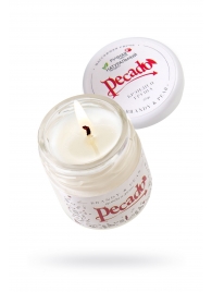 Массажная свеча Brandy   Pear - 35 мл. - Pecado - купить с доставкой в Пушкино