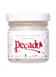 Массажная свеча Brandy   Pear - 35 мл. - Pecado - купить с доставкой в Пушкино