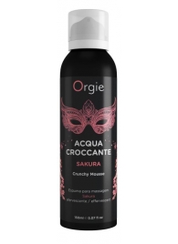Хрустящая пенка для массажа Orgie Acqua Croccante Sakura с ароматом сакуры - 150 мл. - ORGIE - купить с доставкой в Пушкино