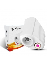 Белый вибромастурбатор Mini Masturbator - Silicone Toys - в Пушкино купить с доставкой
