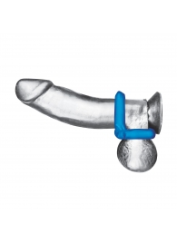 Комплект из 2 эрекционных колец-восьмерок 2-Pack Duo Cock And Ball Stamina Enhancement Ring - BlueLine - в Пушкино купить с доставкой