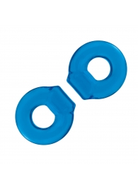 Комплект из двух колец для пениса 2-Pack Ultra-Stretch Stamina Endurance Ring - BlueLine - в Пушкино купить с доставкой