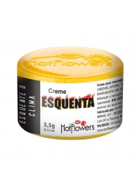 Возбуждающий крем Esquenta с разогревающим эффектом - 3,5 гр. - HotFlowers - купить с доставкой в Пушкино