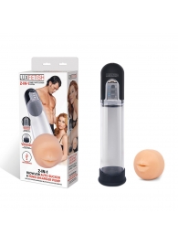 Автоматическая вакуумная помпа-мастурбатор Blowjob Auto Sucker Penis Enlarger Pump - Lux Fetish - в Пушкино купить с доставкой