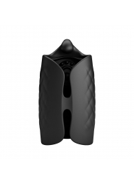 Черный мастурбатор с вибростимуляцией головки Black Glans Trainer - Baile - в Пушкино купить с доставкой