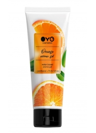 Лубрикант на водной основе OYO Aroma Gel Orange с ароматом апельсина - 75 мл. - OYO - купить с доставкой в Пушкино