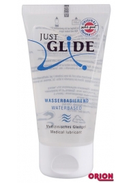 Вагинальная смазка на водной основе JUSTGLIDE - 50 мл. - Orion - купить с доставкой в Пушкино