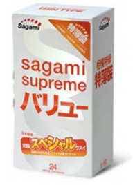Ультратонкие презервативы Sagami Xtreme SUPERTHIN - 24 шт. - Sagami - купить с доставкой в Пушкино