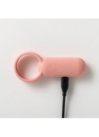 Коралловое эрекционное кольцо Iroha SVR Coral Pink - Tenga - в Пушкино купить с доставкой