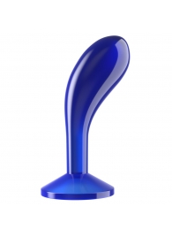 Синяя анальная втулка Flawless Clear Prostate Plug 6.0 - 15 см. - Lovetoy - в Пушкино купить с доставкой