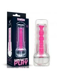 Светящийся в темноте мастурбатор 8.5 Lumino Play Masturbator - Lovetoy - в Пушкино купить с доставкой