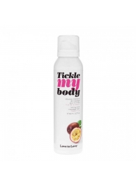 Массажная хрустящая пенка Tickle my body с ароматом маракуйи - 150 мл. - Love to Love - купить с доставкой в Пушкино
