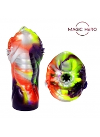 Яркий фантазийный мастурбатор - Bior toys - в Пушкино купить с доставкой